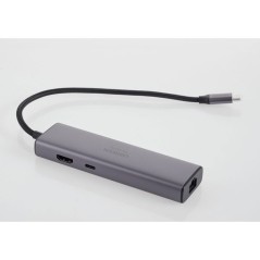 Hub USB-C 6 en 1 - UGREEN - Gris
