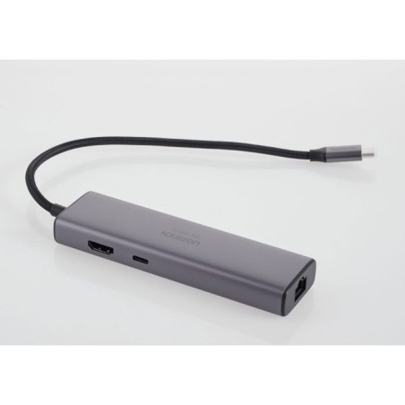 Hub USB-C 6 en 1 - UGREEN - Gris