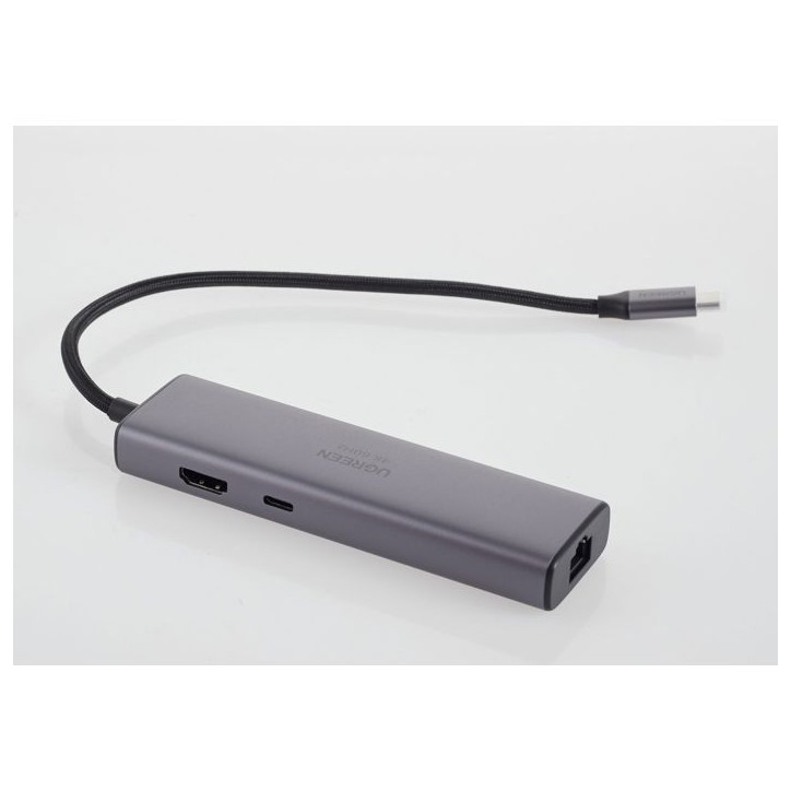 Hub USB-C 6 en 1 - UGREEN - Gris