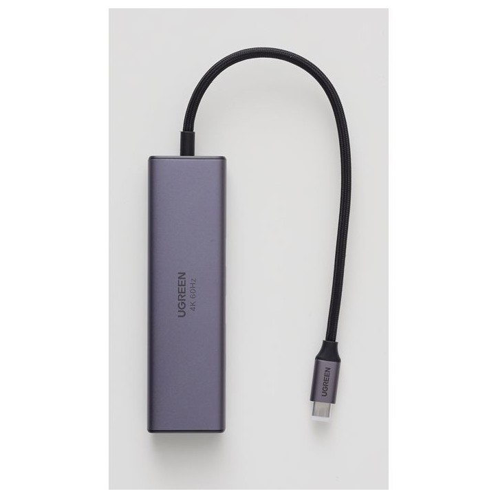 Hub USB-C 6 en 1 - UGREEN - Gris