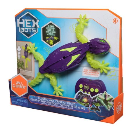 Gecko Radiocommande - Phosphorescent brille dans le noir - Hex Bots -
