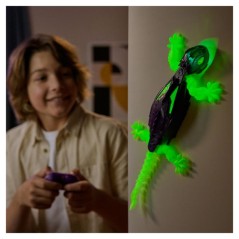 Gecko Radiocommande - Phosphorescent brille dans le noir - Hex Bots -