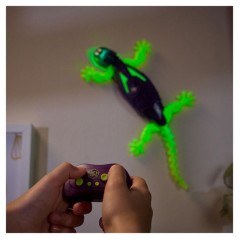 Gecko Radiocommande - Phosphorescent brille dans le noir - Hex Bots -