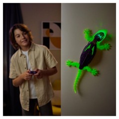 Gecko Radiocommande - Phosphorescent brille dans le noir - Hex Bots -