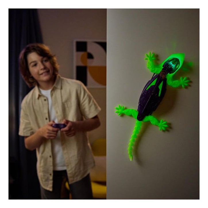 Gecko Radiocommande - Phosphorescent brille dans le noir - Hex Bots - Rechargeable par usb - Des 4ans Gecko Radiocommande - Phosphorescent brille dans le noir - Hex Bots - Rechargeable par usb - Des 4ans
