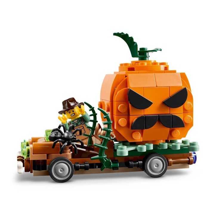 LEGO Set de construction Halloween - 40822 - Camionnette Jack-O'-Lantern, citrouille géante et minifigurine - Des 8 ans LEGO Set de construction Halloween - 40822 - Camionnette Jack-O'-Lantern, citrouille géante et minifigurine - Des 8 ans