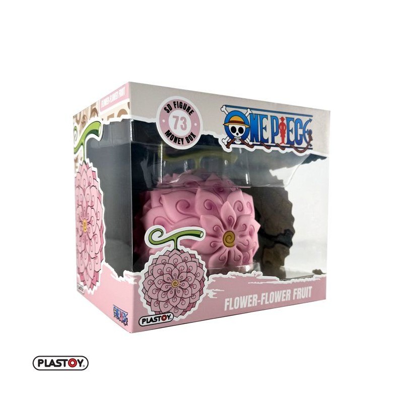 Tirelire - PLASTOY - One Piece Flower Flower Fruit - Plastique - 12 cm