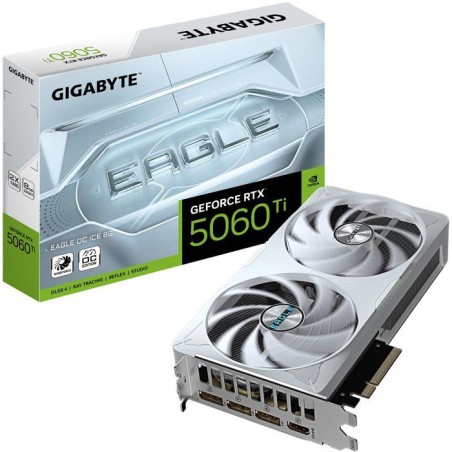 GIGABYTE - EAGLE ICE - Carte graphique - NVIDIA RTX 5060Ti OC - 8 Go