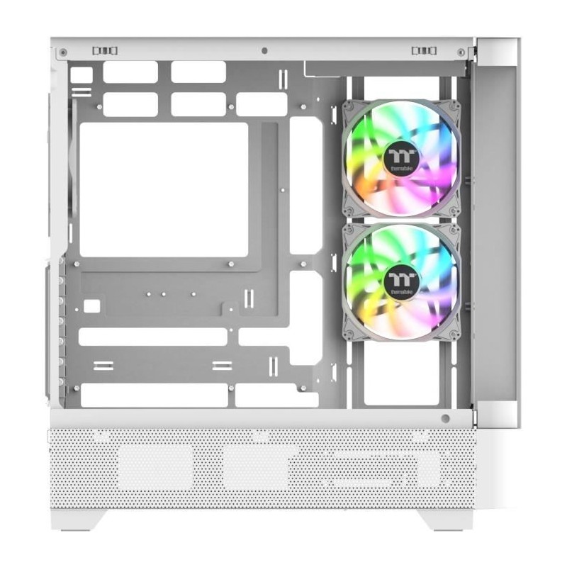 Boîtier PC sans alimentation - THERMALTAKE - View 290 TG ARGB Snow -