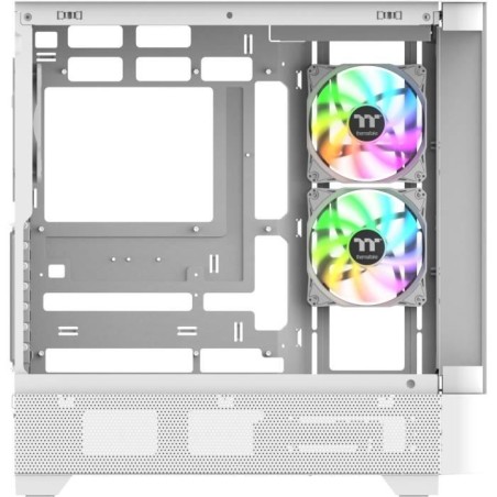Boîtier PC sans alimentation - THERMALTAKE - View 290 TG ARGB Snow -