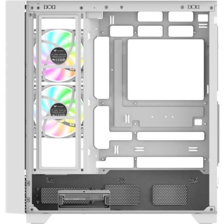 Boîtier PC sans alimentation - THERMALTAKE - View 290 TG ARGB Snow - Moyen tour - Format ATX - 3x120mm A-RGB inclus - Blanc