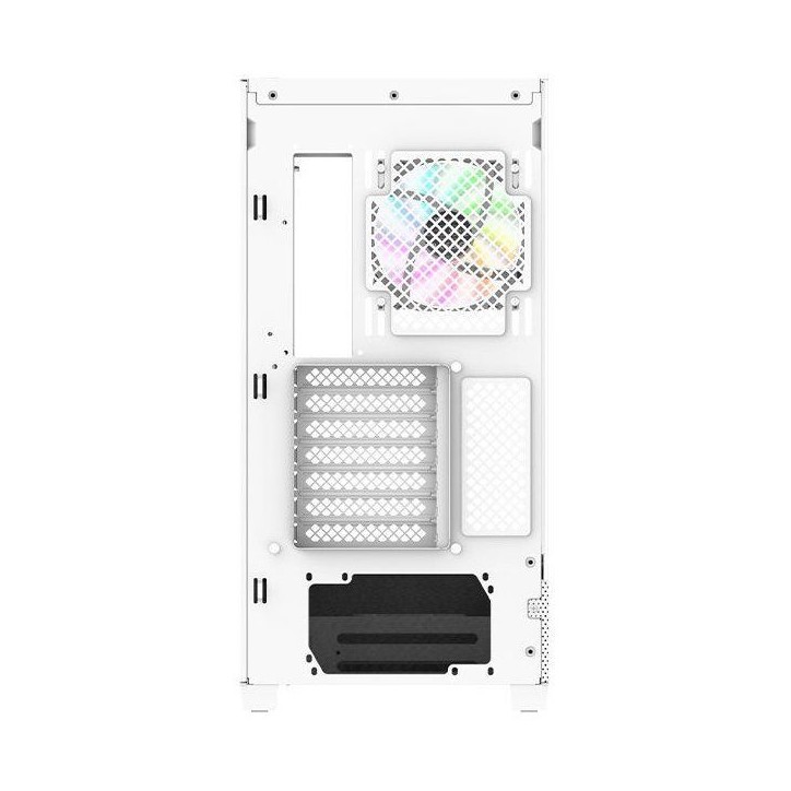 Boîtier PC sans alimentation - THERMALTAKE - View 290 TG ARGB Snow - Moyen tour - Format ATX - 3x120mm A-RGB inclus - Blanc Boîtier PC sans alimentation - THERMALTAKE - View 290 TG ARGB Snow - Moyen tour - Format ATX - 3x120mm A-RGB inclus - Blanc