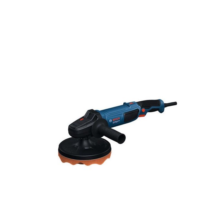 Polisseuse orbitale BOSCH PROFESSIONAL - GPO 11-180 S - 1100W - 180mm - Tampon de polissage + tampon éponge +poignée auxiliair Polisseuse orbitale BOSCH PROFESSIONAL - GPO 11-180 S - 1100W - 180mm - Tampon de polissage + tampon éponge +poignée auxiliair