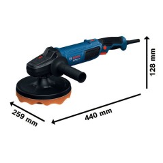 Polisseuse orbitale BOSCH PROFESSIONAL - GPO 11-180 S - 1100W - 180mm