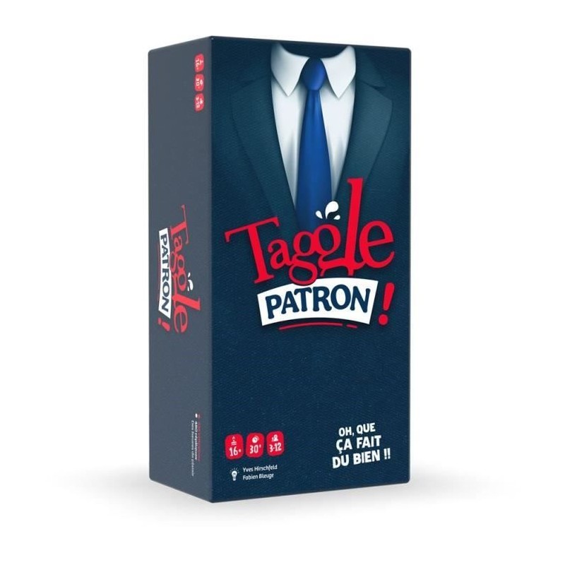 TAGGLE Patron - Jeu de société d'ambiance - BANDJO - Univers travail TAGGLE Patron - Jeu de société d'ambiance - BANDJO - Univers travail