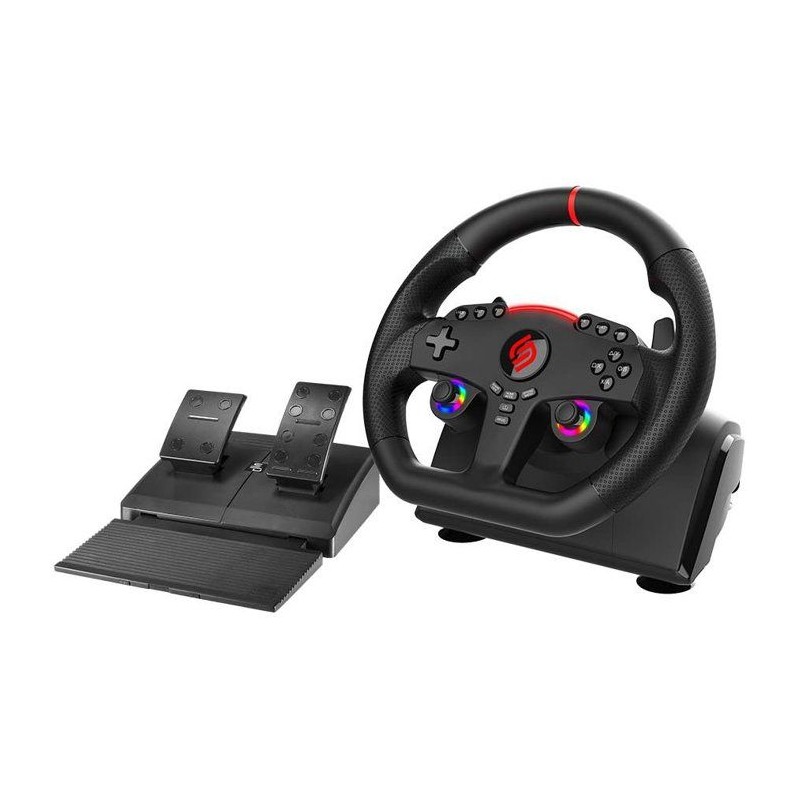 Volant gaming - SUBSONIC - Double joysticks LED - PS4 PC Switch Switch