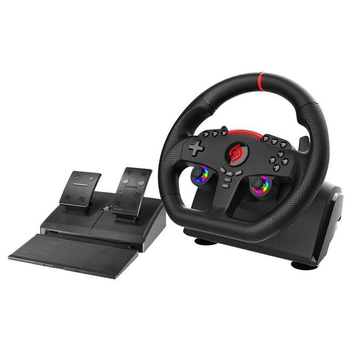 Volant gaming - SUBSONIC - Double joysticks LED - PS4 PC Switch Switch 2 Xbox One Xbox Series