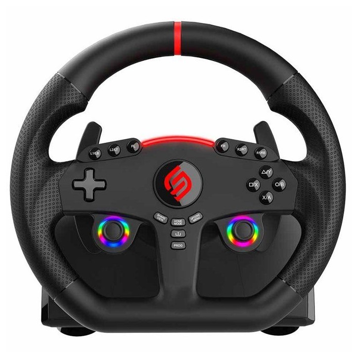 Volant gaming - SUBSONIC - Double joysticks LED - PS4 PC Switch Switch 2 Xbox One Xbox Series