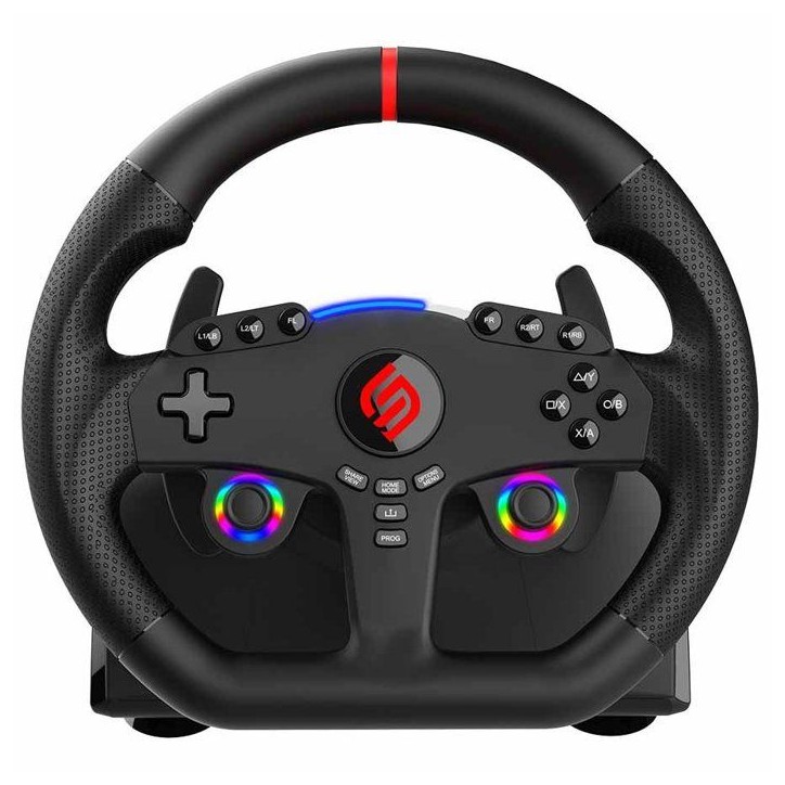 Volant gaming - SUBSONIC - Double joysticks LED - PS4 PC Switch Switch 2 Xbox One Xbox Series
