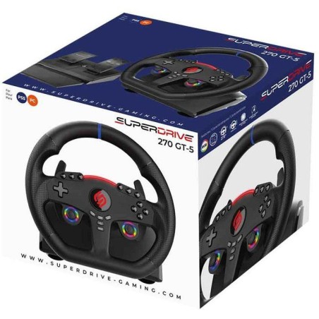 Volant gaming - SUBSONIC - Double joysticks LED - PS5 PC