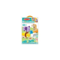 Blockables Les Animaux de la Savane Melissa & Doug - 34 Pieces en Bois FSC - SPIN MASTER - A partir de 2 ans