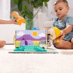 Blockables Les Animaux de la Savane Melissa & Doug - 34 Pieces en Bois