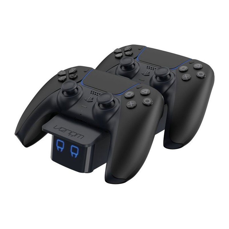 Station de charge double - VENOM - pour manettes PS5 - Noir