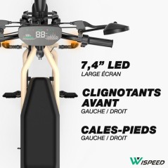 Trottinette électrique - WISPEED - WIMOB Scoot - Sable