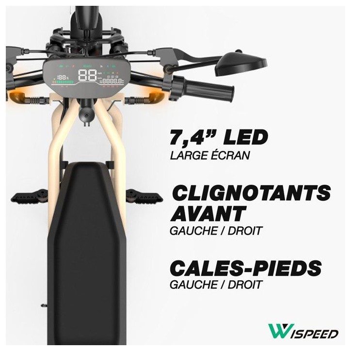 Trottinette électrique - WISPEED - WIMOB Scoot - Sable