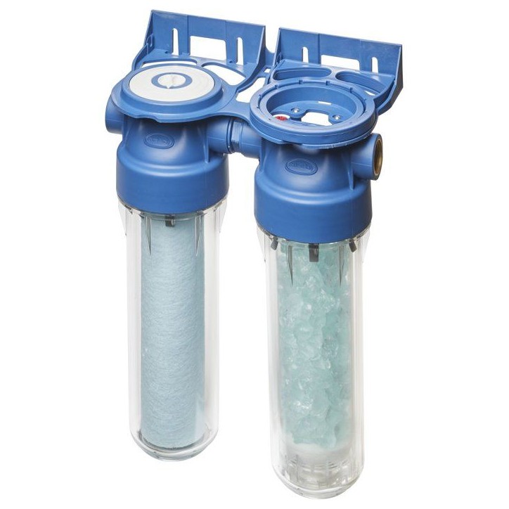 Station antitartre duplex - BWT - PUREPHOS - 4-en-1 - Cartouches ARCTIC 20 µm + PURESILI