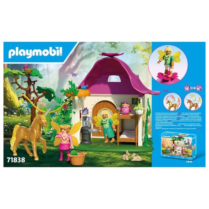 PLAYMOBIL 71838 Maison de fée avec licorne