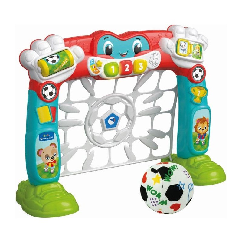 Tiboot, Mon But de Foot - Clementoni - 18 Mois - 3 Boutons sonores col