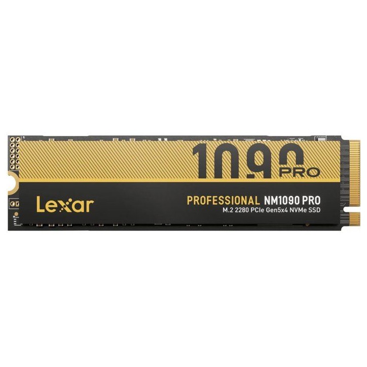 LEXAR - NM1090 - Disque dur SSD - 2 To - M.2 2280 PCIe Gen 5x4 LEXAR - NM1090 - Disque dur SSD - 2 To - M.2 2280 PCIe Gen 5x4