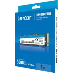 LEXAR - NM1090 - Disque dur SSD - 2 To - M.2 2280 PCIe Gen 5x4