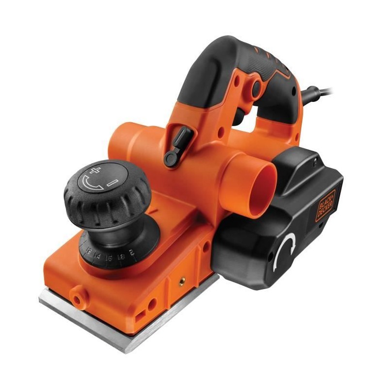 Rabot filaire - BLACK+DECKER - KW750K-QS - 750W - Vitesse 12 positions Rabot filaire - BLACK+DECKER - KW750K-QS - 750W - Vitesse 12 positions