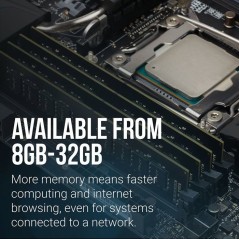 Module mémoire - PNY - MD8GSD43200-SB - DDR4 - 3200MHz - 8Go