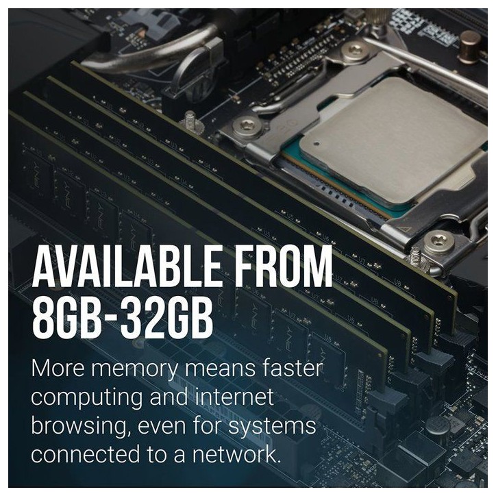 Module mémoire - PNY - MD8GSD43200-SB - DDR4 - 3200MHz - 8Go Module mémoire - PNY - MD8GSD43200-SB - DDR4 - 3200MHz - 8Go