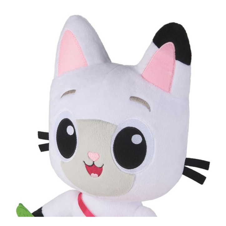 SPINMASTER Gabby Maison Magique - Peluche Pandy interactive - 20+ sons, 5 accessoires tissu, 2 piles LR03 fournies - Des 3 ans