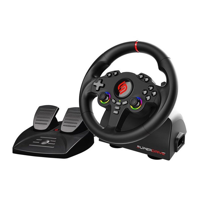 Volant gaming - SUBSONIC - Double joysticks LED - PS4 PC Switch Switch