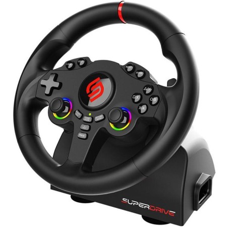 Volant gaming - SUBSONIC - Double joysticks LED - PS4 PC Switch Switch 2 Xbox One Xbox Series