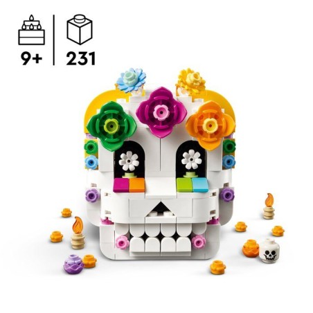 LEGO Set de construction Día de los Muertos - 40811 - Autel des Morts, crâne et autel décoratifs - Des 9 ans