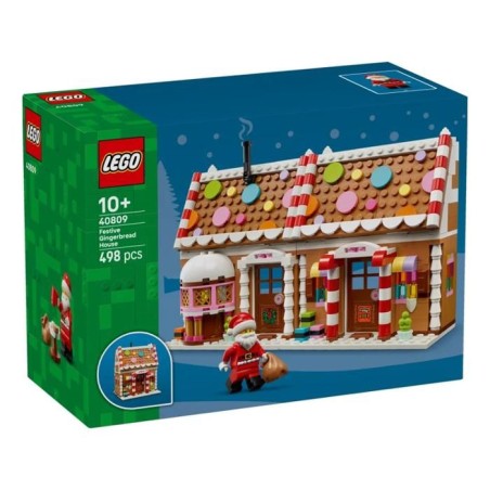 LEGO 40809 La maison en pain d'épices festive Condition : Nouveau.