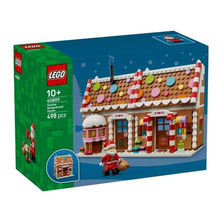 LEGO 40809 La maison en pain d'épices festive Condition : Nouveau.
