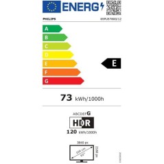 Philips 65PUS7800 - TV QLED 65 (164 cm) - 4K UHD 3840x2160 - HDR10+ -