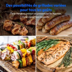 Plancha électrique MEDION - MD12027 - Double zones de cuisson - 52,1