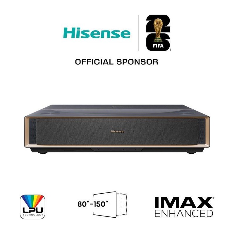 Vidéoprojecteur - HISENSE - Ultra courte focale laser - 2500 lumens