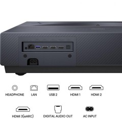 Vidéoprojecteur - HISENSE - Ultra courte focale laser - 2500 lumens