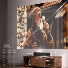 Vidéoprojecteur - HISENSE - Ultra courte focale laser - 2500 lumens