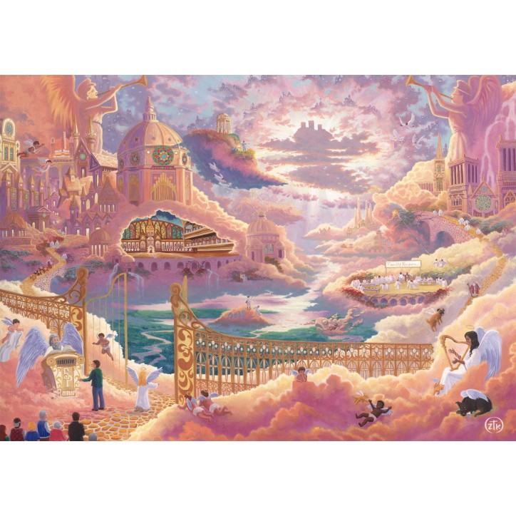 Puzzle - SCHMIDT SPIELE - Royaume des Cieux - 1000 pieces - Des 12 ans Puzzle - SCHMIDT SPIELE - Royaume des Cieux - 1000 pieces - Des 12 ans