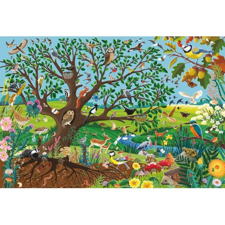 Puzzle - SCHMIDT SPIELE - Animaux dans le jardin - 60 pieces - Des 5 ans